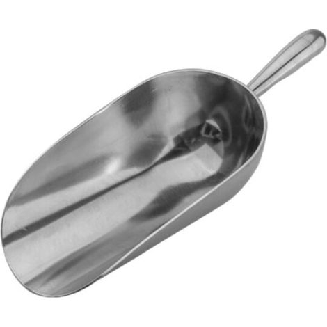 Cuillère en aluminium 32 cm Pelle à glace en aluminium de haute qualité Pelle à farine Pelle à riz Pelle à matières premières Pelle à sol Pelle polyvalente (1/4)