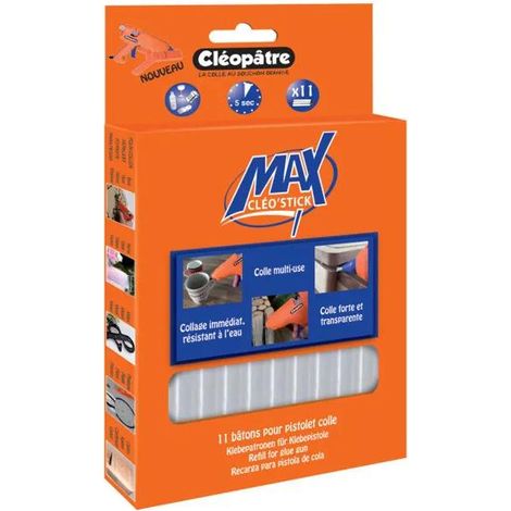 Cleopatre Cléo'stick Max pegamento incoloro 100 mm x 11 mm