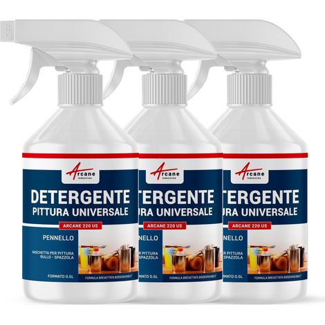 Diluente per pulire pennelli - 1,5 L (3 x 0,5 L)  - ARCANE INDUSTRIES (1/5)