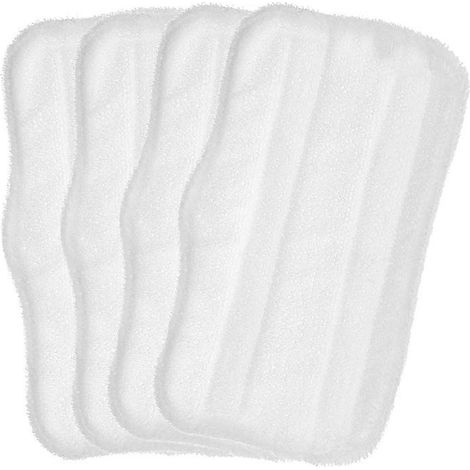 Lot de 4 lingettes pour balai vapeur Shark S3101 S3202, lavables pour sols durs (1/5)