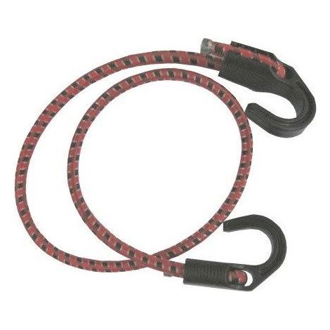 Cavo elastico Ø 8 x 800 mm. con ganci regolabili in plastica