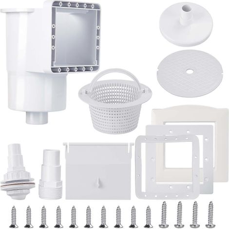 Kit d'écumeur de piscine hors sol SP1091LX, ensemble de remplacement traversant, compatible avec les piscines, élimine rapidement les débris (1/5)