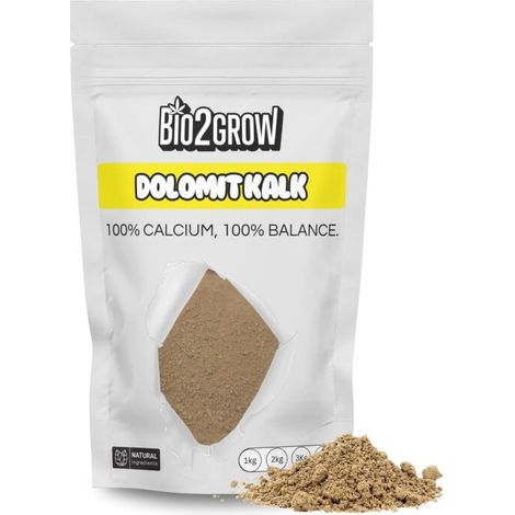 Bio2Grow Dolomitkalk 1 Kg – Bodenzusatz Pflanzen (1/5)