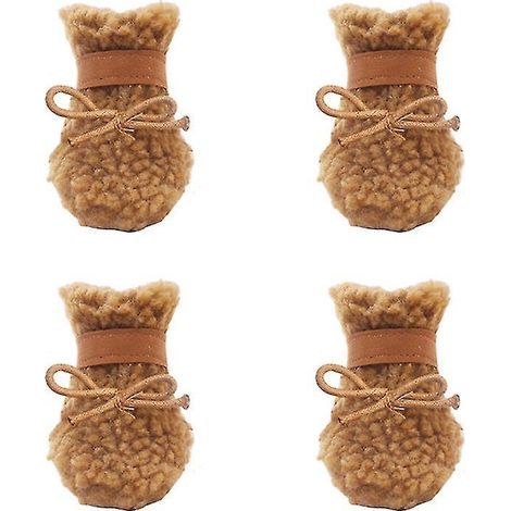 4 paires de chaussures antidérapantes pour chien (1/3)