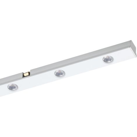 Ideal Lux Faretto Stick 1 luce LED integrato bianco metallo