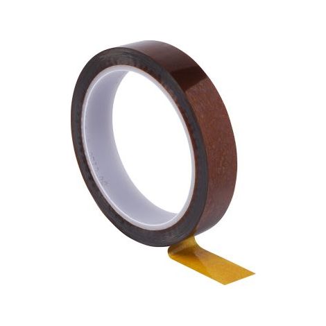 Ruban isolant 3M Scotch 1205 en Film en polyimide Ambre 33m x 12mm x 0.076mm ( Prix pour 1 )