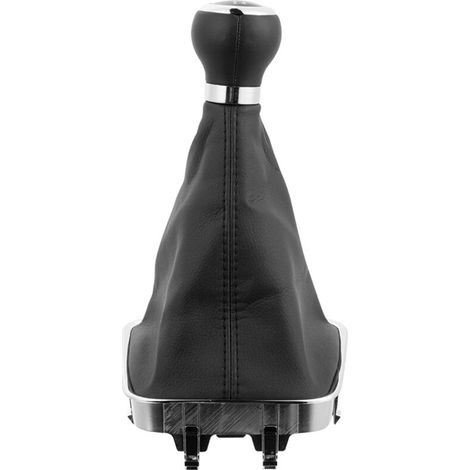Cache anti-poussière pour pommeau de levier de vitesses Volkswagen Tiguan. Cache étroit noir, 6 vitesses, monobloc. Compatible avec Volkswagen Tiguan.