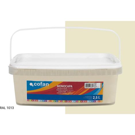 Pintura Plástica Monocapa Marfil (2,5 Lt)