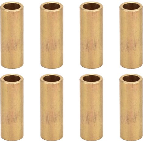 Lot de 8 Manchon, Alésage 8 mm, Diamètre 11 mm, Longueur 30 mm, Laiton, Autolubrifiant, Équipement électrique（Q3 : Nouveaux produits pour le mois d'août） (1/5)