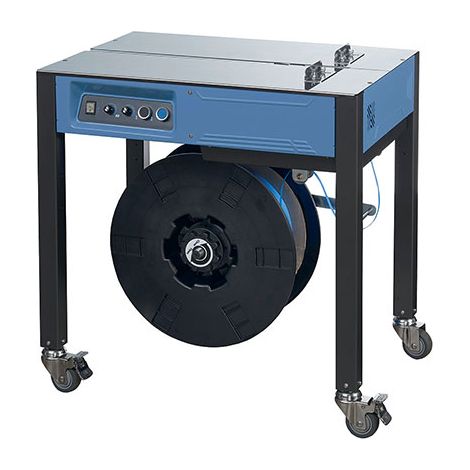 Matisère – Cercleuse semi-automatique à tension électronique pour feuillard PP 5-15,5mm – Force de tension 1-55kg – Alimentation 220V – EXS303 (1/5)