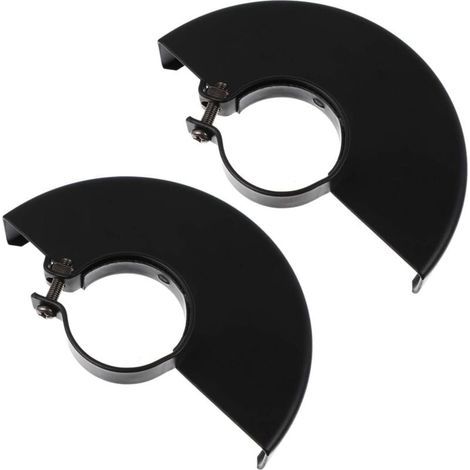 Protection de meule de rechange en métal noir UlisemPack pour meuleuse d'angle électrique (100 mm) (1/4)