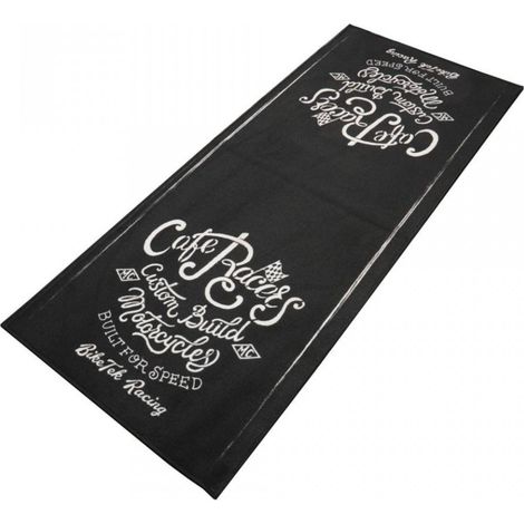 Tapis environnemental pour moto Biketek Garage Mat Café Racer (1/2)