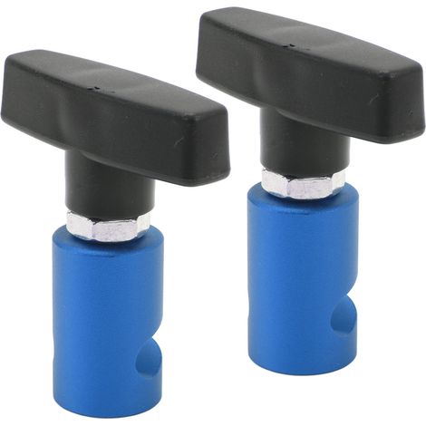 Lot de 2 pinces de levage M12, outil multifonctionnel universel de 12 mm pour bougies d'allumage, pour hayons, coffres et coffres (bleu). (1/5)