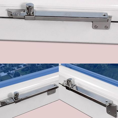 Casement Window Stay Arrêt Fenêtre Casement avec Pousser Fenêtre Brace Extérieur Alliage d'Aluminium Sécurité pour Maison 04 Modèles (1/5)