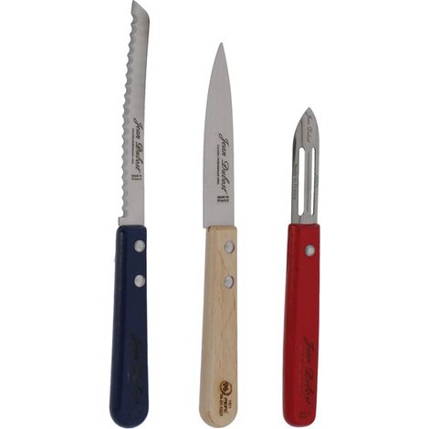 3 Küchenmesser-Set – Ein Sommer in Frankreich – Jean Dubost