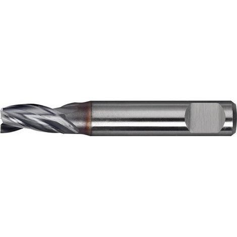 Fresa Ranurada Mini 5,5Mm 3Filos Corta Hss-Co8 Ticn Promat