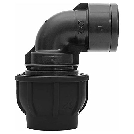 'PE CONNECTEUR DE SERRAGE, ANGLE AVEC FILETAGE INTÉRIEUR 40 MM X 1 1/4 IG GEBO 13134004