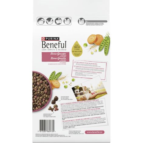 Purina Beneful Hundetrockenfutter Adult Mini 1,4 kg Rind & Gemüse