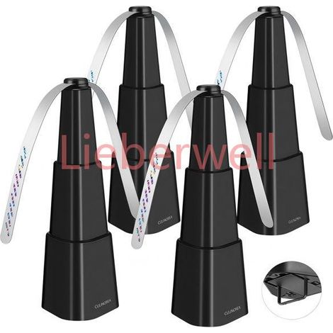Ventilateur anti mouche , CULINOREA , 4PCS , Alimentation par batterie , Conception évolutive , Pour pique,nique restaurant maison (1/4)