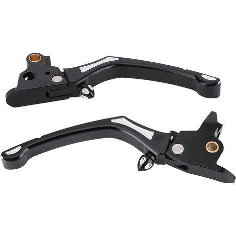 2 leviers de frein et d'embrayage ajustables pour moto, compatibles Touring FLHT/FLHX/FLTR/FLHR (1/5)
