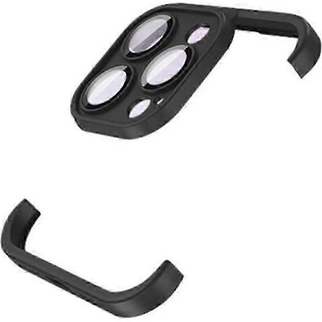 Protection d'angle sans coque pour iPhone 14, 13 et 12 Pro Max : protège l'objectif de l'appareil photo en verre, les bords et les coins exposés. Sans cadre. (1/4)