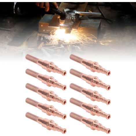 10 électrodes plasma 9-8215 pour consommables de torche de découpe Thermal Dynamics SL60/SL100 (1/5)