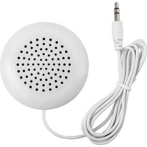 Haut-parleur d'oreiller 3,5 mm pour lecteur CD, radio et MP3 (1/5)