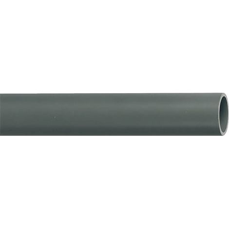 Tube PVC gris L=4m Ø63mm NF vendu à l'unité