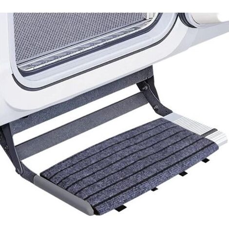 RV Step Rap, Couverture Step RV, Couvertures d'échelle protectrice RV, Pièce de Remplacement Robuste réglable, Accessoires de Camping Car Non Glissant (1/5)