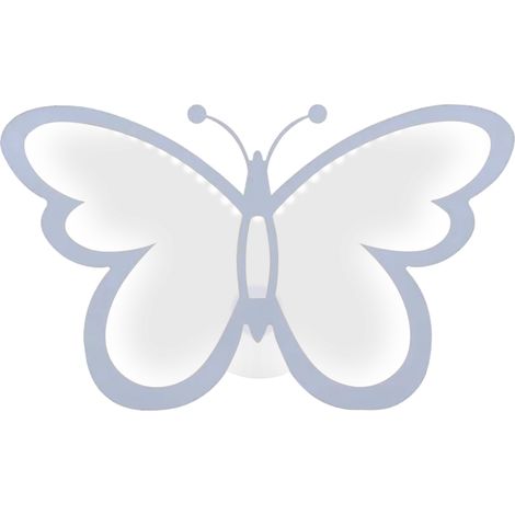 Lumière Murale Moderne LED Luminaire en Forme de Papillon Lampe Mural - Pour Chevet/Couloir Éclairage et Décoration Maison (1/4)