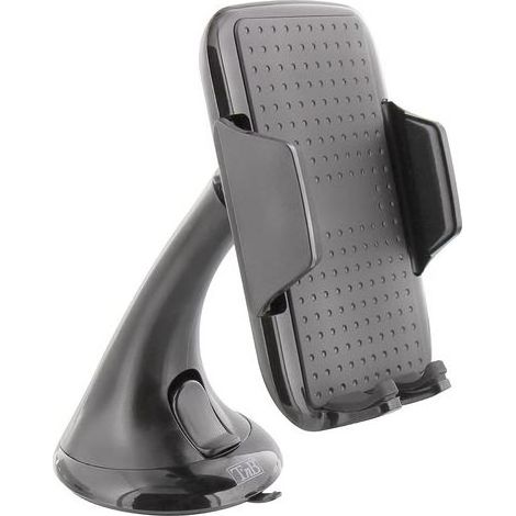 1 Support Téléphone Voiture Ventouse, Rotation 360°, Mâchoire Ajustable Smartphone 6 Pouces, Pare-brise (1/5)