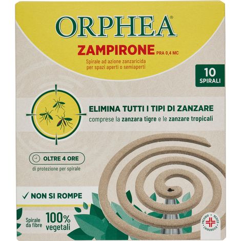 Orphea, Zampirone, confezione da 10 spirali (1/4)