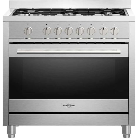 Cucina vitrokitchen st9060ib 5 fuochi capacità 103L (1/3)