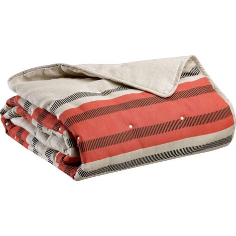 Percorso letto Vivaraise Zeff Eden in lino marmellata - 1 piazza (240 x 90 cm) (1/4)