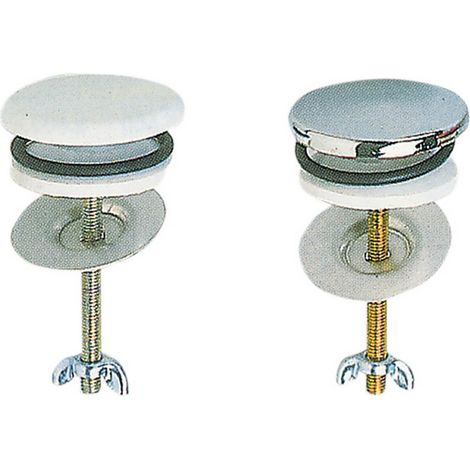 6BL BLISTER TAPPI COPRIFORO OTTONE CROMATO (PZ.2) (1/2)