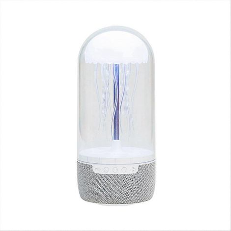Lampe Méduse, Enceinte Bluetooth Portable Colorée, Stéréo HiFi avec Son Surround 3D, Caisson de basses, Ho (1/5)