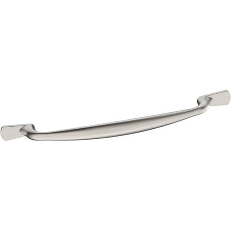 10 pièces Poignee de Meuble Cuisine Nickel Brossé pas de trou de 128 mm, Poignées de Placard Poignées de Cuisine Poignées de Tiroir de Meubles, pour Bureaux, Tiroirs, Armoires, Placard (1/4)