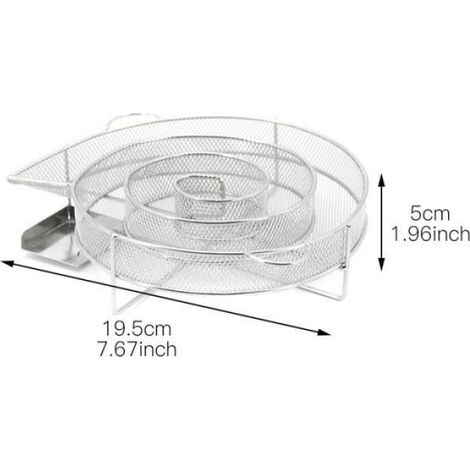 Générateur De Fumée - Acier Inoxydable 304 - Pour Barbecue Gaz Électrique Charbon - 1 Pièce (1/4)