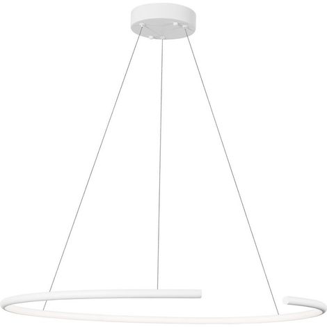 Merano Boise Plafonnier LED Intégré Sandy Blanc Aluminium LED 30W 1480Lm 3000K