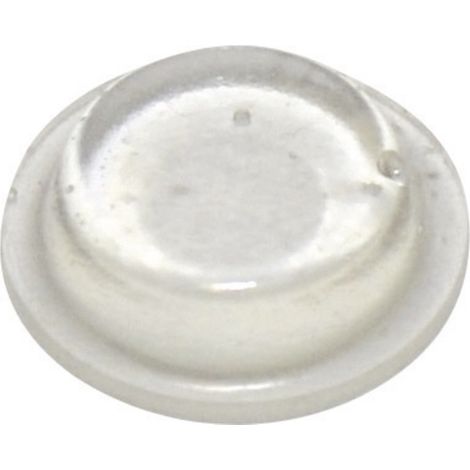 TOOLCRAFT PD2125C Gerätefuß selbstklebend, rund Transparent (Ø x H) 12.7 mm x 3.5 mm 1 St.