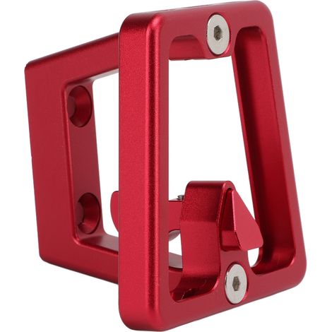 Klappbarer Frontgepäckträger aus Aluminiumlegierung für Brompton-Fahrräder (rot) (1/5)