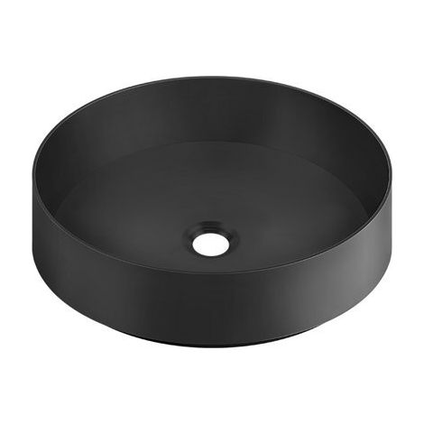 Gessi316, lavabo à poser, rond, inox 400mm, 54601299