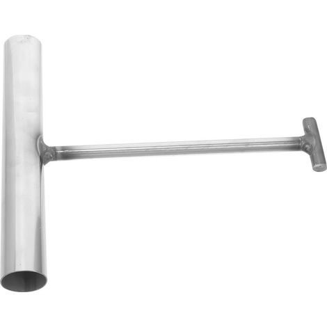 en T en acier inoxydable 16 cm x 8 mm pour couvercle de (1/5)