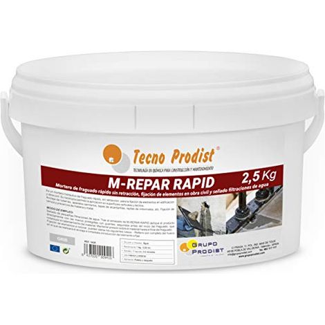 TECNO PRODIST M - Repar Rapid - Mortero Secado Rápido Sin Retracción