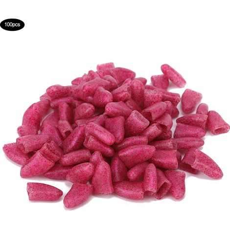 100 Protections pour Griffes de Chien - Capuchons Souples en PVC Rose Cristal XL - Accessoire de Toilettage Canin (1/5)