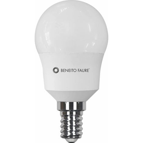 Ampoule Led Sphérique 7 W, Culot E14, Rétroéclairage 360°, Lumière Froide 5000 K, 820 Lm, Dimmable, Triac, Ip20 - Beneito & Faure (1/4)
