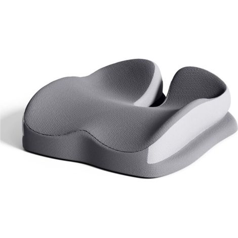 Orthopedic seat cushion, memory foam coccyx cushion, office chair cushion, car seat cushion, for relieving coccyx pain, sciatica, hemorrhoids (1/4)