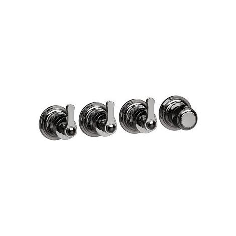 Gessi Venti20 Fertigmontageset Thermostat, 3-Wege,