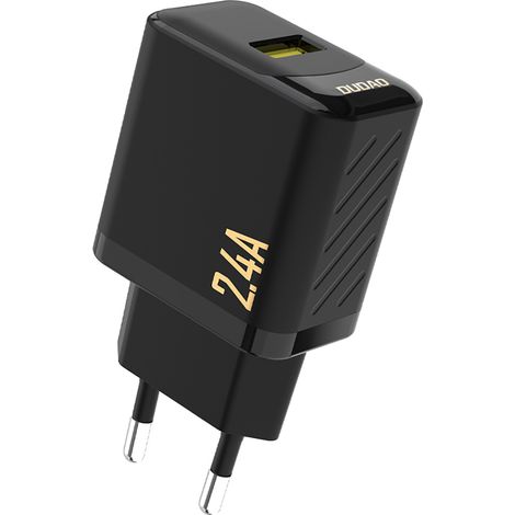 Dudao A23 2,4A USB-A Ladegerät – Schwarz