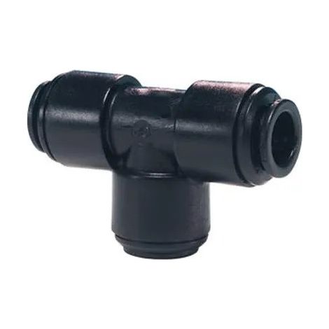 T in acetale, nero, 8mm